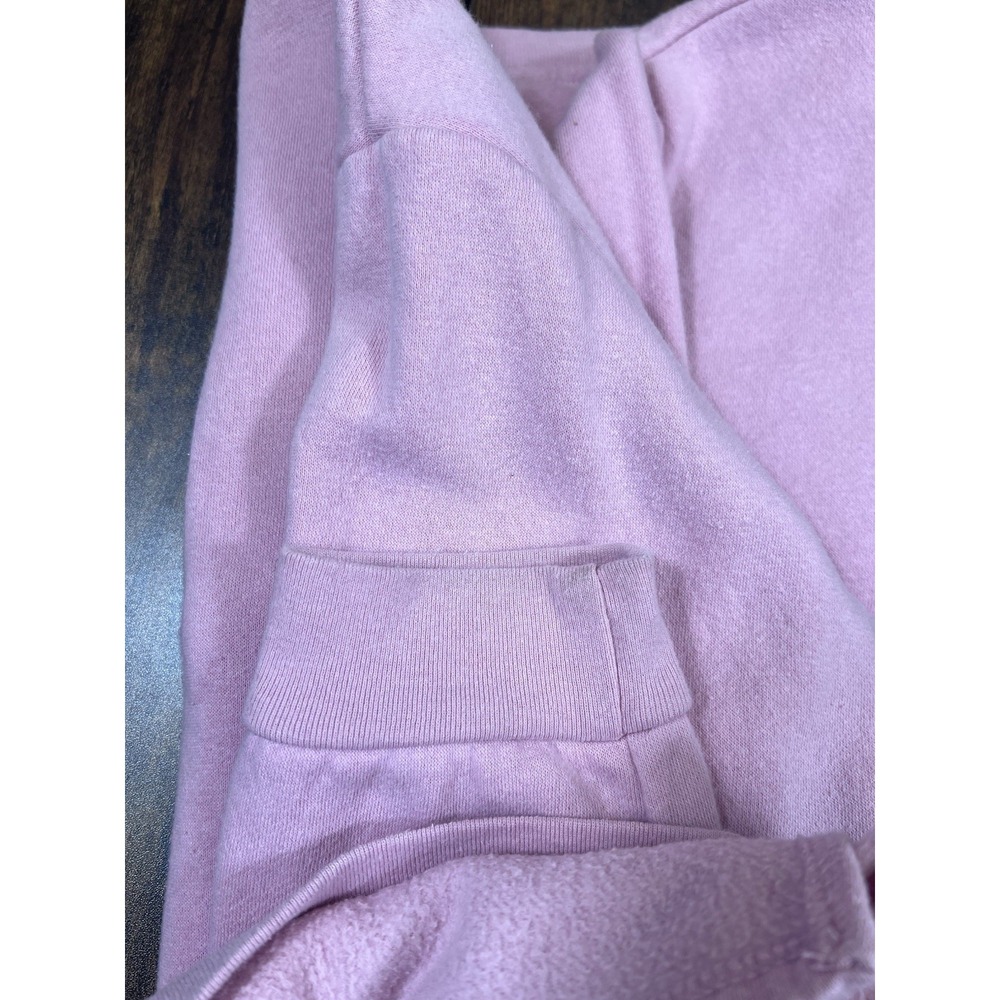 Peanuts Snoopy Pink Graphic Print Crewneck Pullover Sweatshirt Women's M - Picture 7 of 7